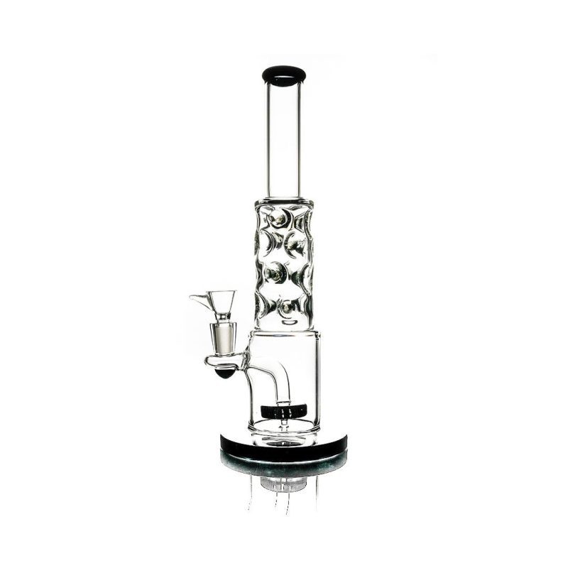 HEMPER Straight Neck Disc Perc Bubble Bong 2