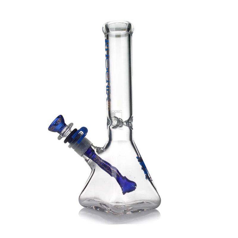 blue phoenix star 10inches square base glass bong 13964aa9 0a9e 4545 b765 a183c7d19bc4